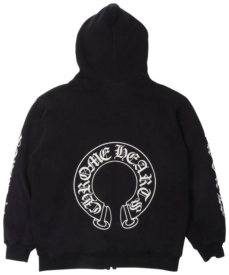 Chrome Hearts Fuck You Hood Zip Up Black