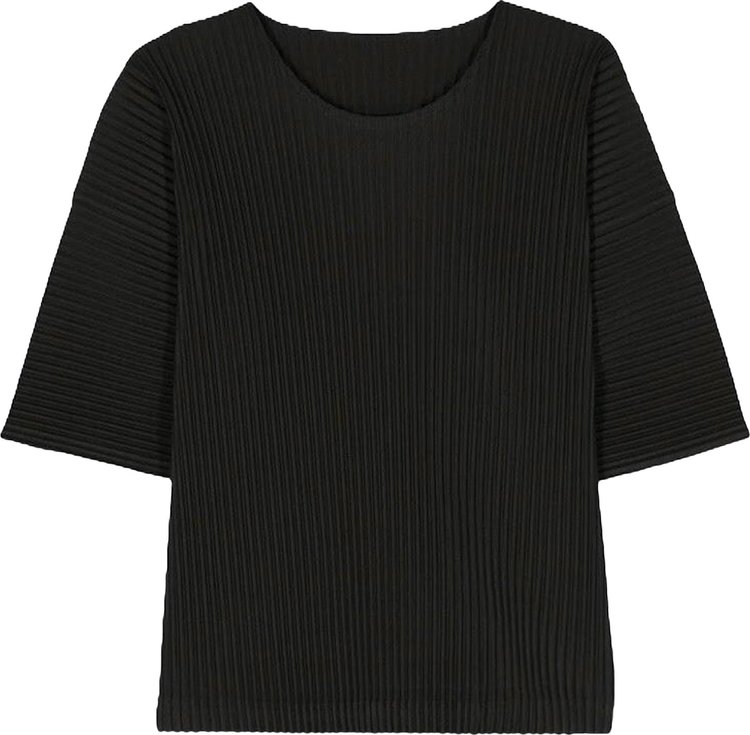 Homme Plisse Issey Miyake MC July T Shirt Black