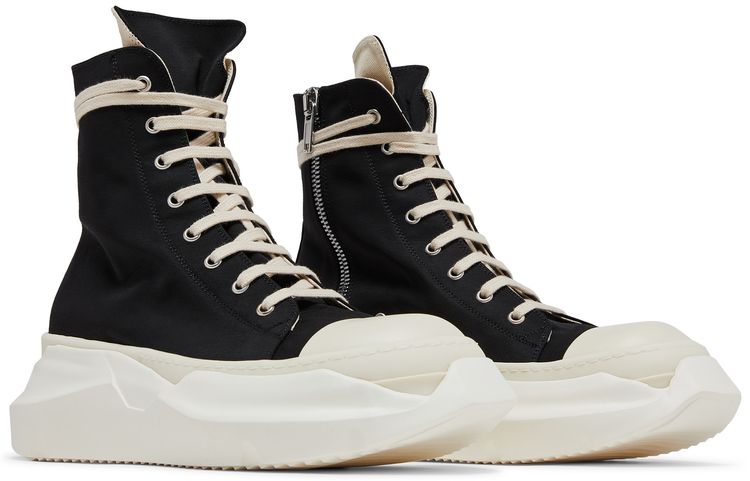 Rick Owens DRKSHDW Fogachine Cotton Nylon Abstract High Black Milk