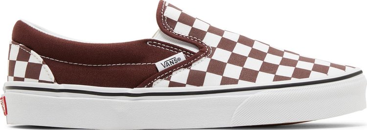 Classic Slip-On 'Color Theory Checkerboard - Bitter Chocolate'