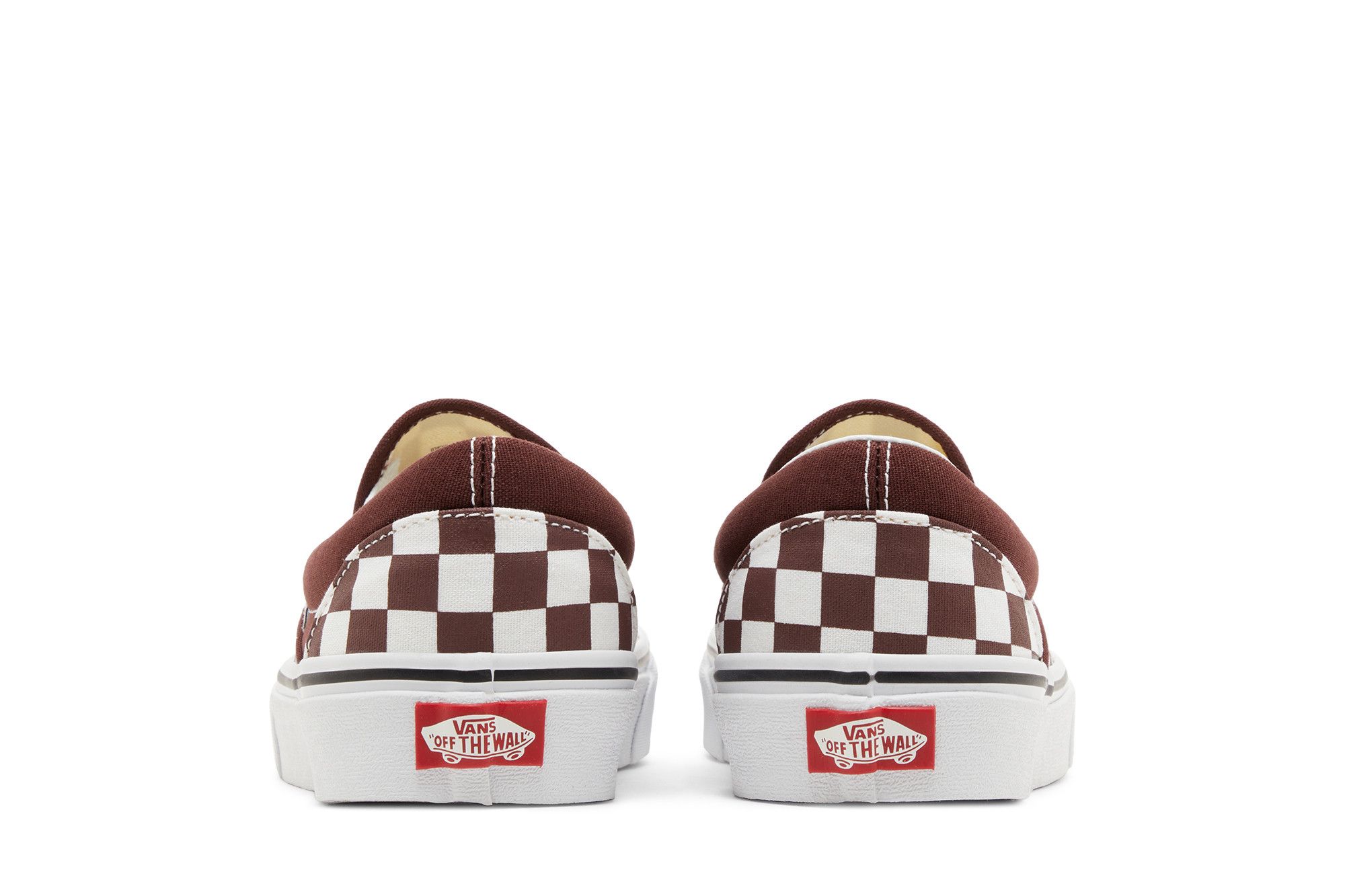 Buy Classic Slip On Color Theory Checkerboard Bitter Chocolate VN000BVZ7YO GOAT UK