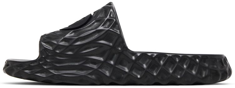 Gucci Slide Sandal Interlocking G   Black Water Ripples