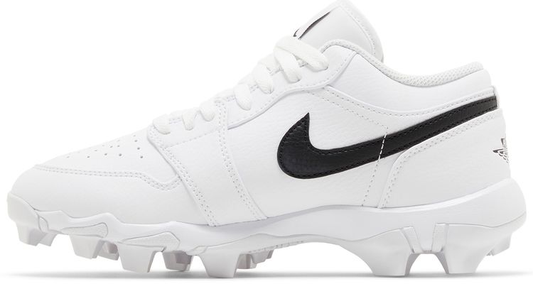 Air Jordan 1 Low Cleat GS White Black