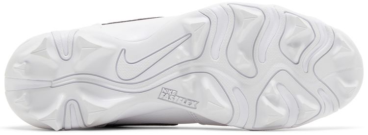 Air Jordan 1 Low Cleat GS White Black