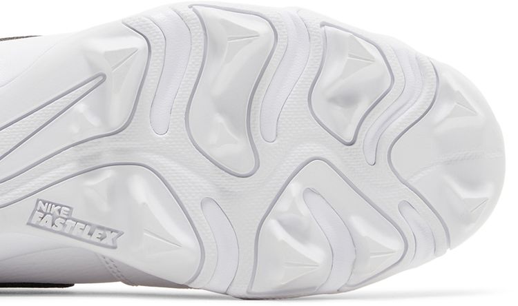 Air Jordan 1 Low Cleat GS White Black