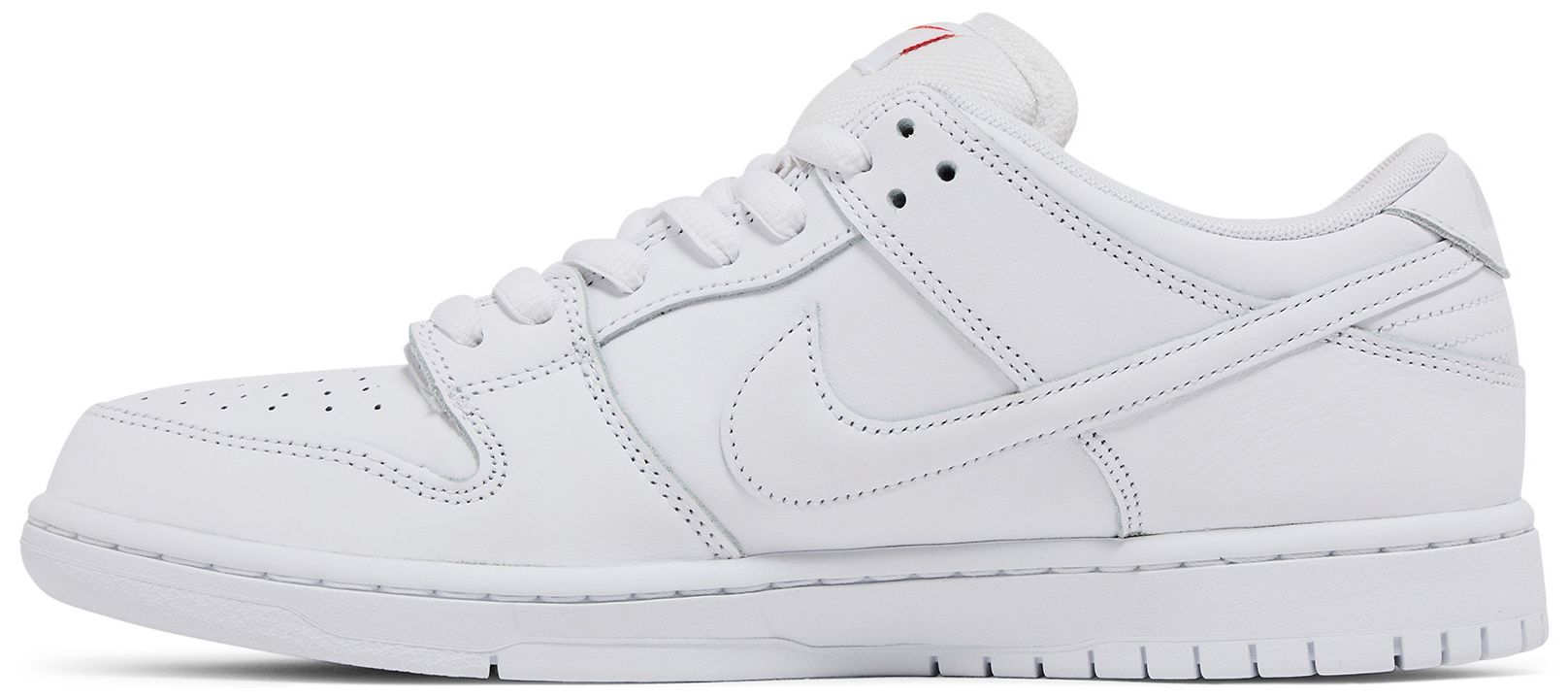 dunk low white laces