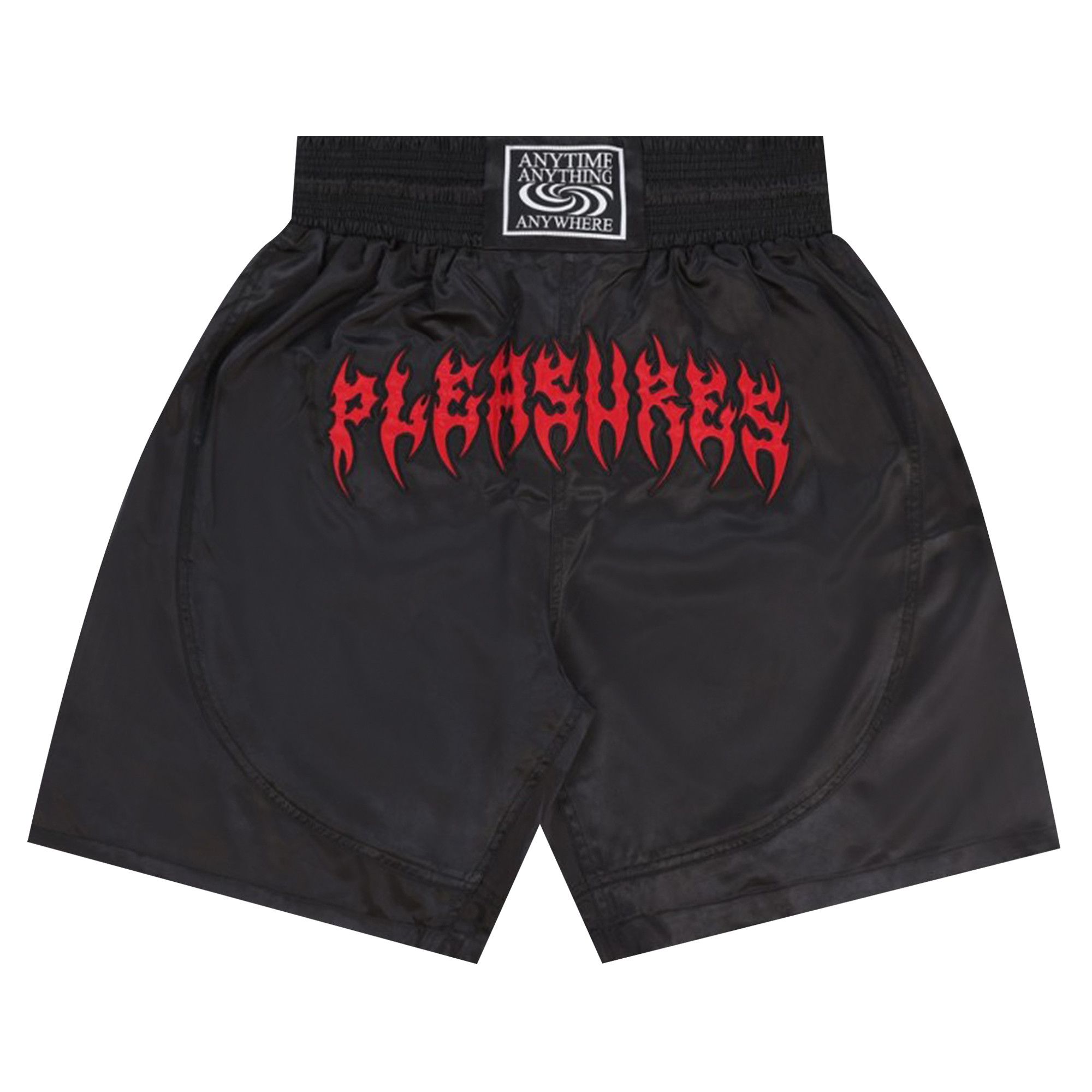 Buy Pleasures Anywhere Muay Thai Shorts Black P24SU029 BLAC GOAT CA