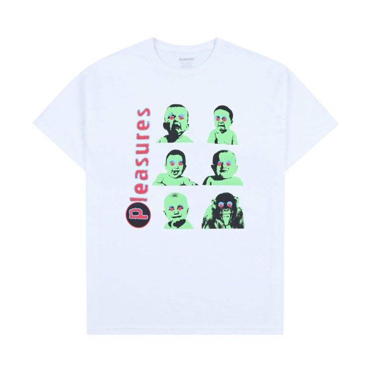 Pleasures Head T Shirt White