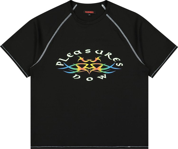 Pleasures Adventure Raglan Sport Shirt Black