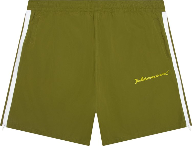 Pleasures Venus Sport Shorts Olive