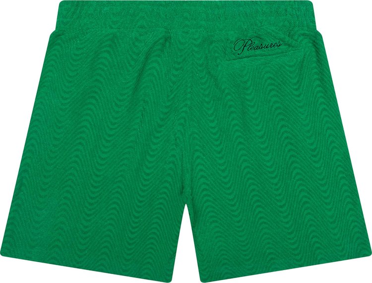 Pleasures Zen Terry Shorts Green