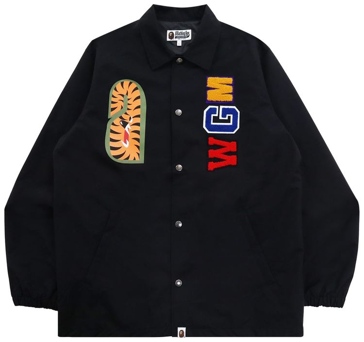 BAPE Shark Coach Jacket Black