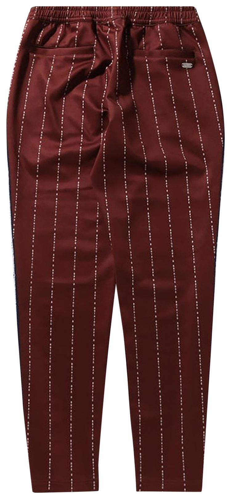 BAPE Text Stripe Jersey Pants Brown