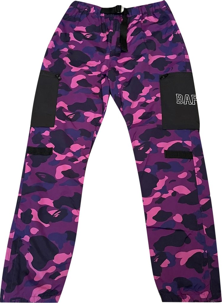 BAPE Color Camo Military Pants Purple