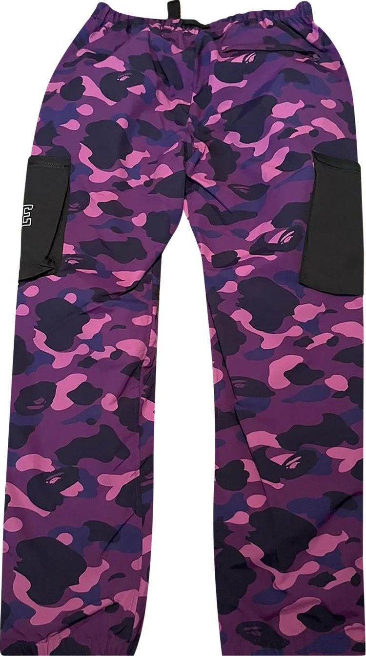 BAPE Color Camo Military Pants Purple