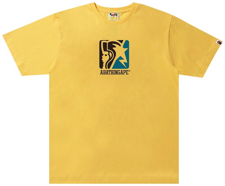 BAPE Archive Graphic 13 Tee Yellow