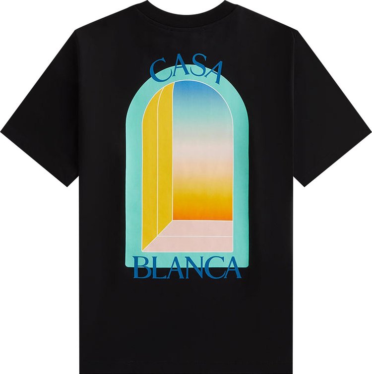 Casablanca LArc Colore T Shirt Black