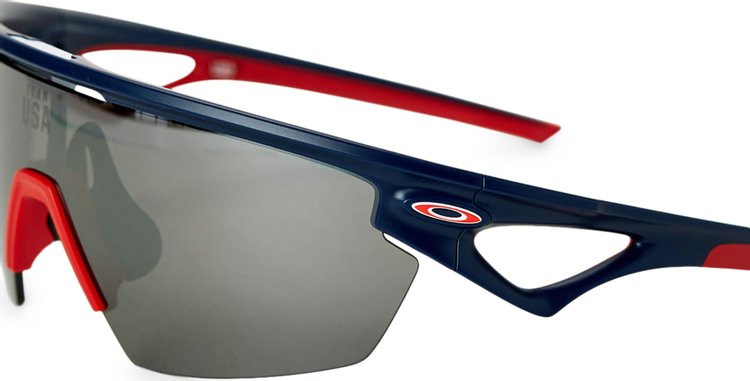 Oakley Sphaera Team USA Sunglasses Matte NavyPrizm Black