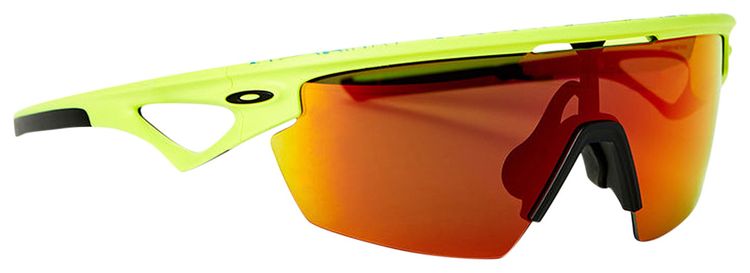 Oakley Sphaera Inner Spark Sunglasses Matte Tennis Ball YellowCeleste NeuronPrizm Ruby