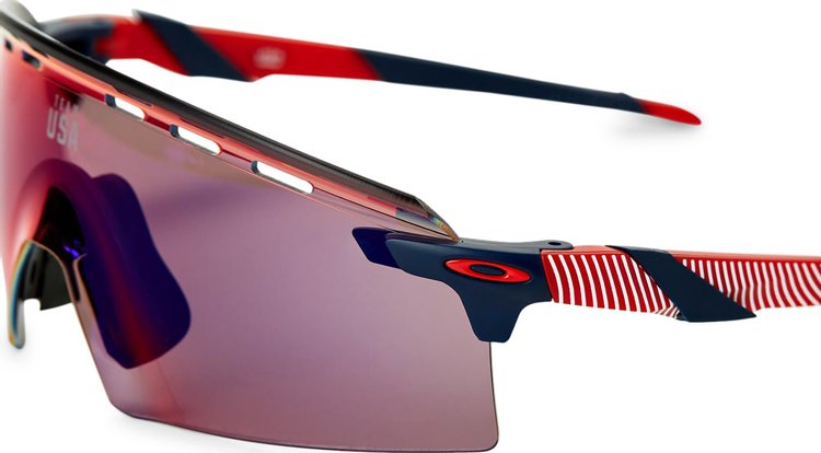 Oakley Encoder Strike Team USA Sunglasses Matte NavyPrizm Road