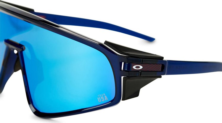 Oakley Latch Panel Team USA Sunglasses Transparent BluePrizm Sapphire