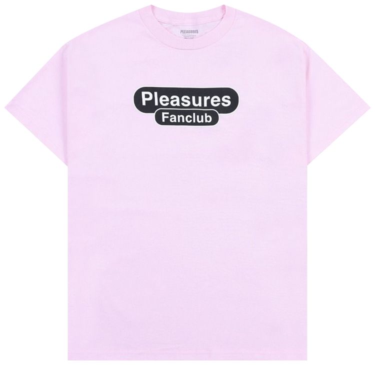 Pleasures Fanclub T Shirt Pink