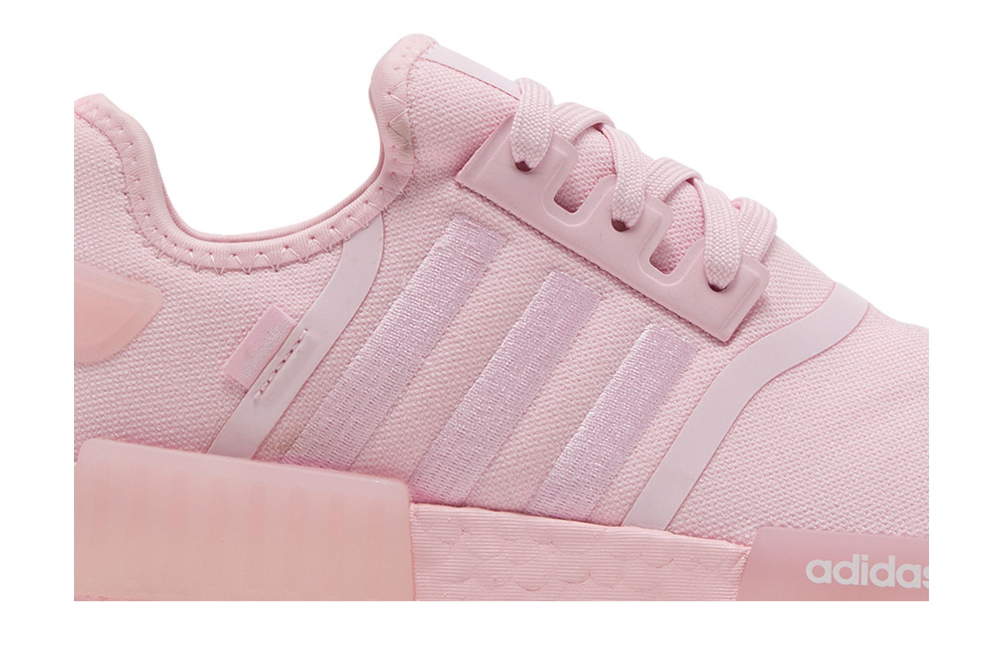 Adidas nmd clear pink hotsell