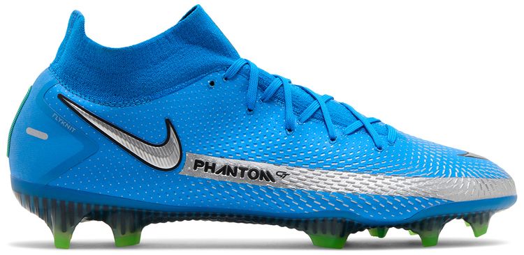 Nike Phantom GT Elite DF FG Photo Blue Metallic Silver