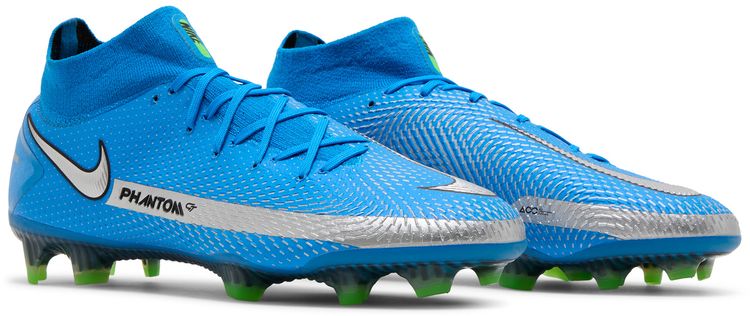 Nike Phantom GT Elite DF FG Photo Blue Metallic Silver
