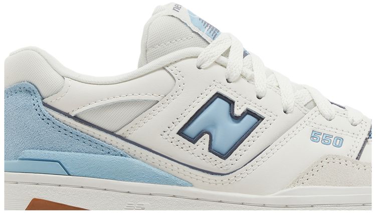 New Balance 550 Big Kid White Blue Gum