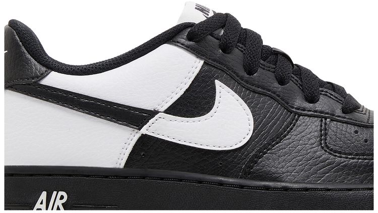 Nike Air Force 1 Next Nature GS Split   Black White