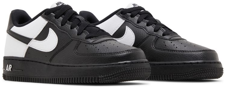 Nike Air Force 1 Next Nature GS Split   Black White