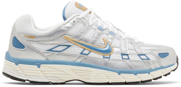 Nike P 6000 Metallic Silver Aegean Storm