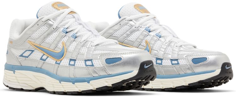 Nike P 6000 Metallic Silver Aegean Storm