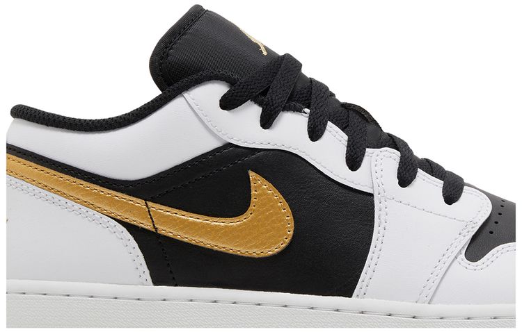 Air Jordan 1 Low GS Gold Swoosh