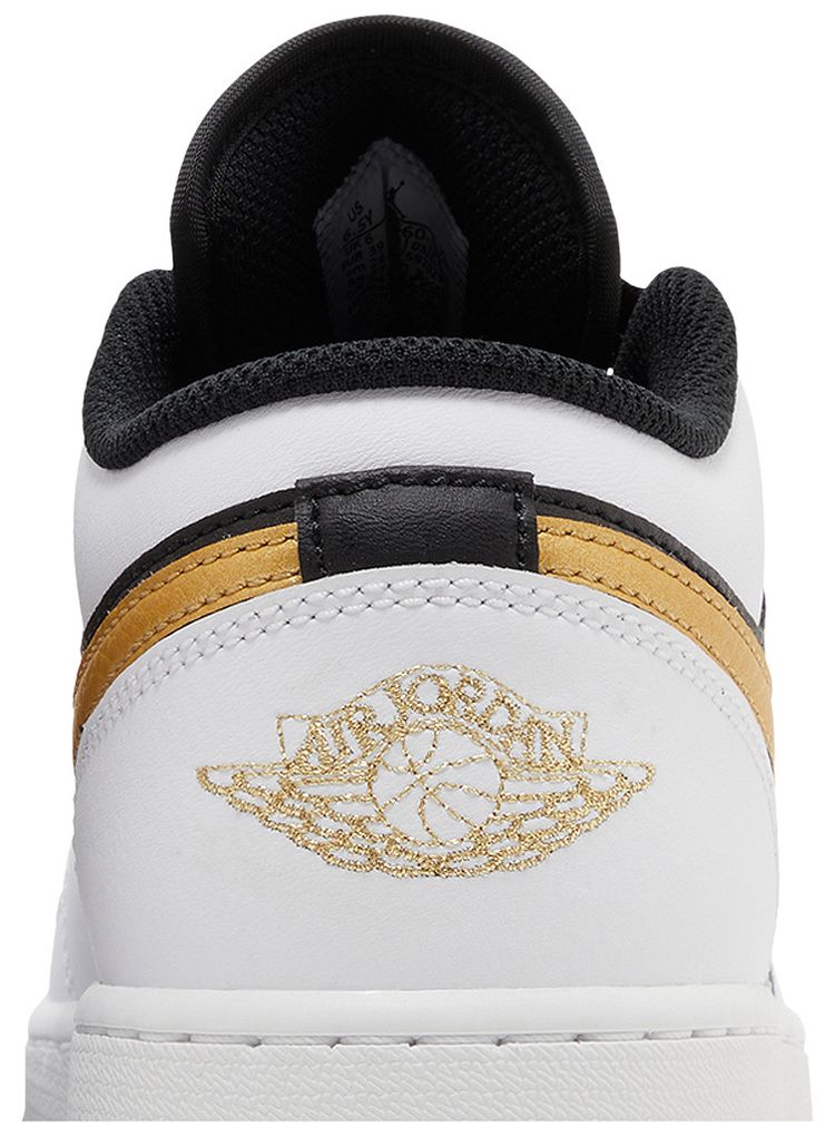 Air Jordan 1 Low GS Gold Swoosh