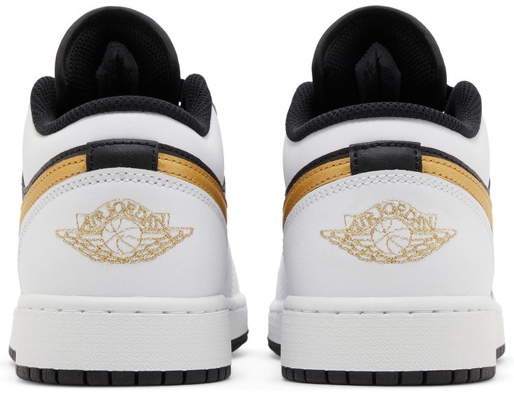 Air Jordan 1 Low GS Gold Swoosh