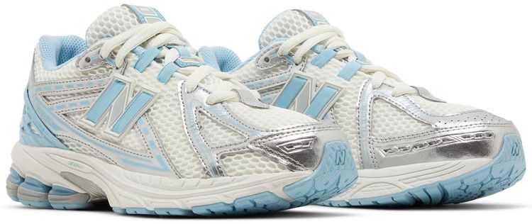 New Balance 1906R Big Kid Silver Metallic Chrome Blue