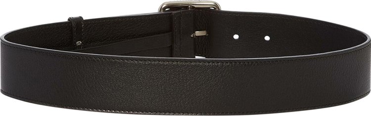 Alexander McQueen Leather Belt Black