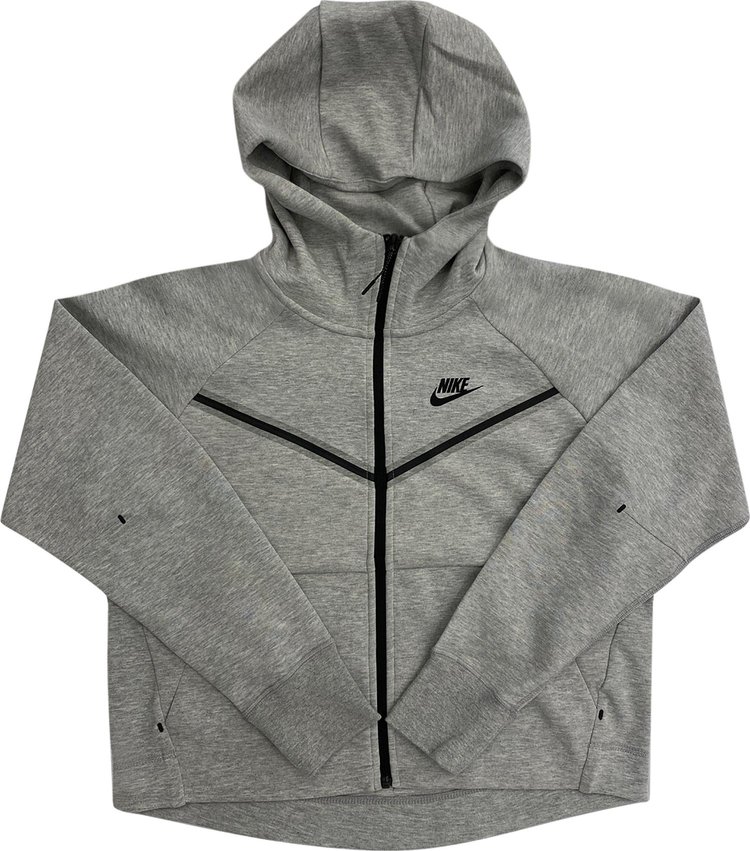 Nike Sportswear Tech Fleece Windrunner Hoodie Dark Heather Grey