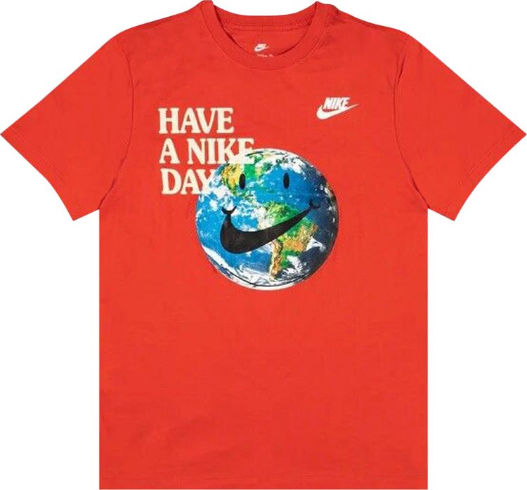 Nike Sportswear T Shirt Habanero Red