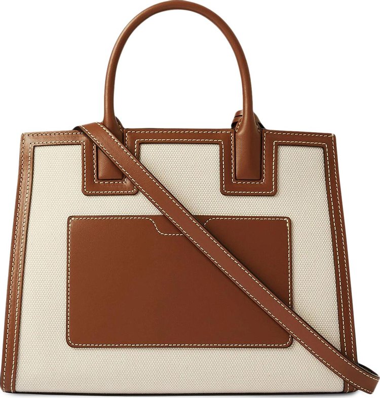 Burberry Mini Frances Tote Bag Brown