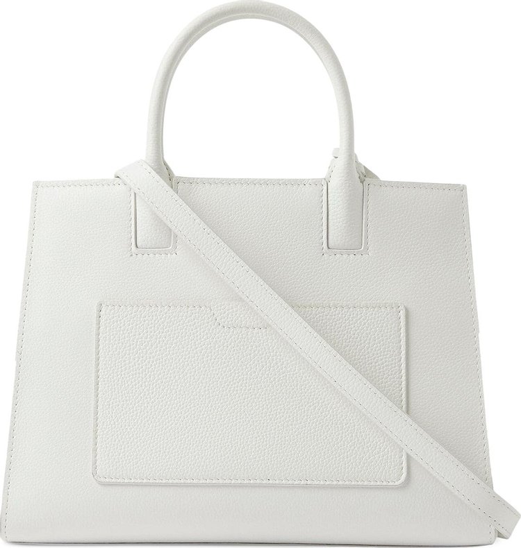 Burberry Mini Frances Tote Bag White