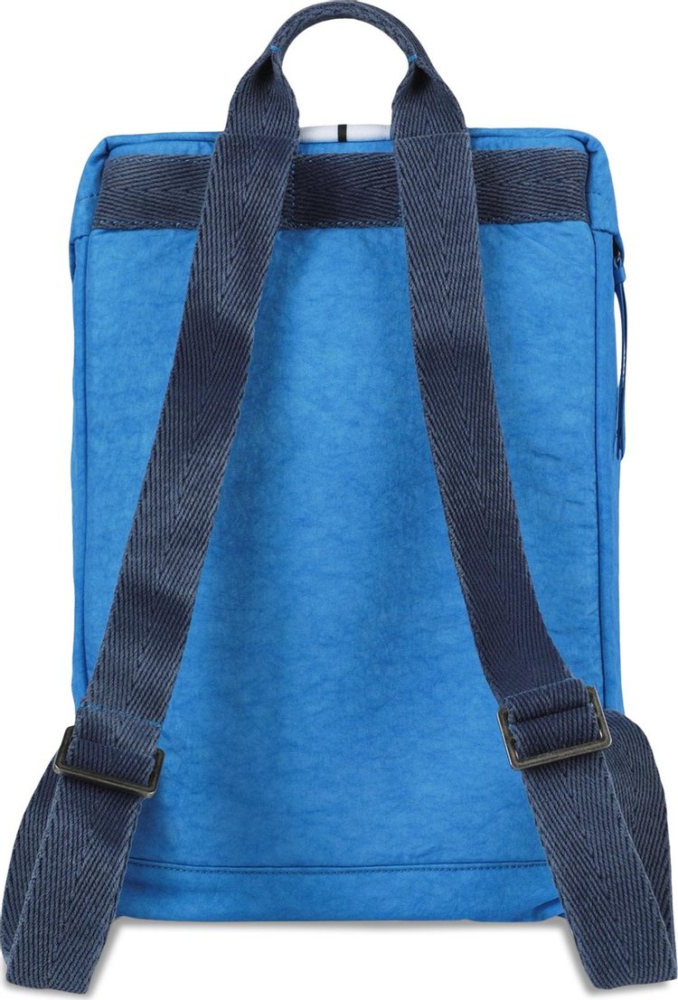 Palm Angels Striped Backpack Blue