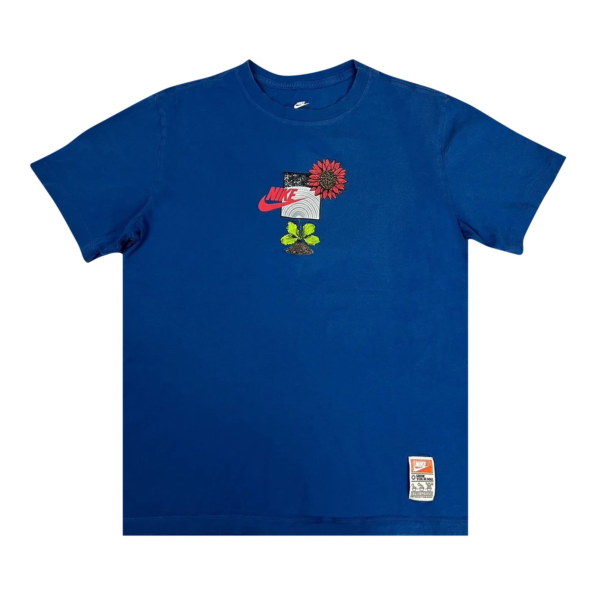 Buy Nike Sportswear Sole T Shirt Dark Marina Blue DQ1033 407 GOAT CA