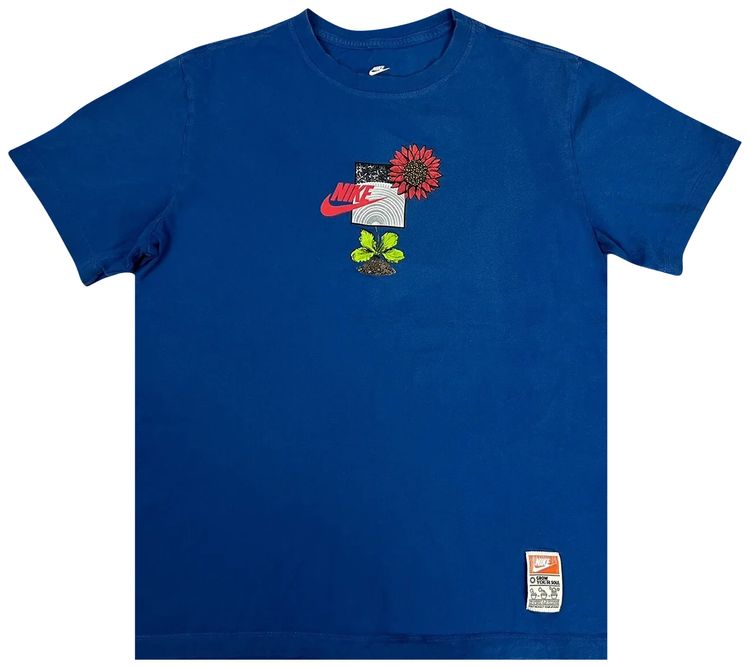 Nike Sportswear Sole T Shirt Dark Marina Blue