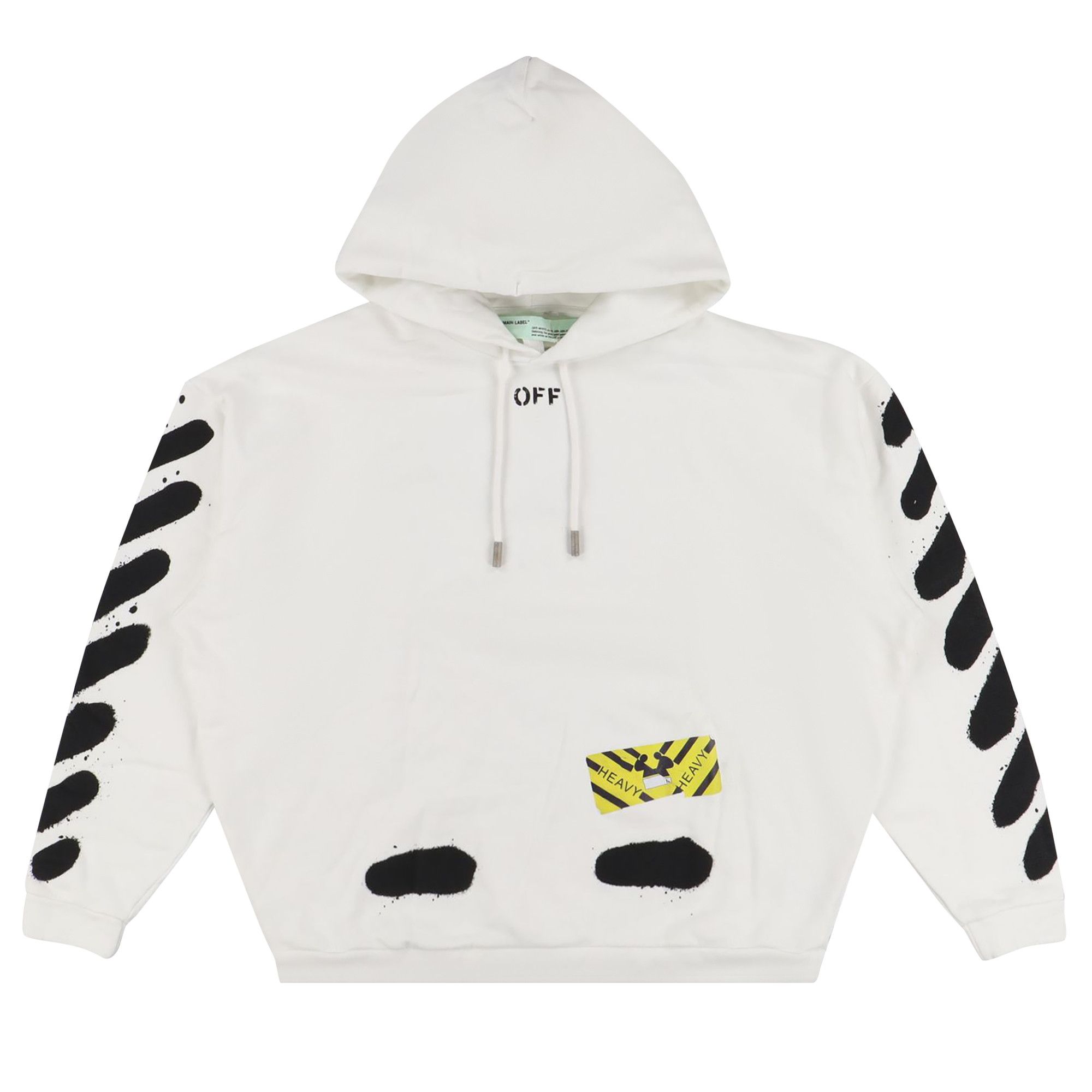 Off white diag spray hoodie cheap