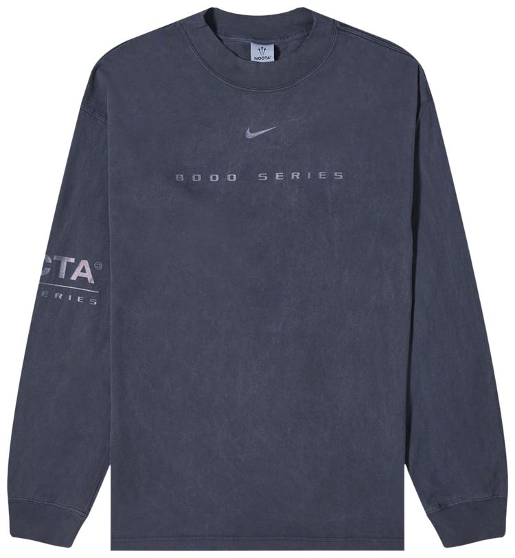 Nike x NOCTA NRG Long Sleeve Mock Neck T Shirt Dark Obsidian