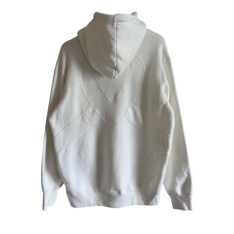 Undercover Paneled Hoodie White