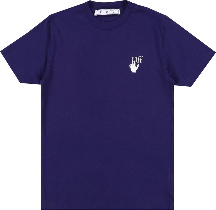 Off White Marker Arrows T Shirt Purple